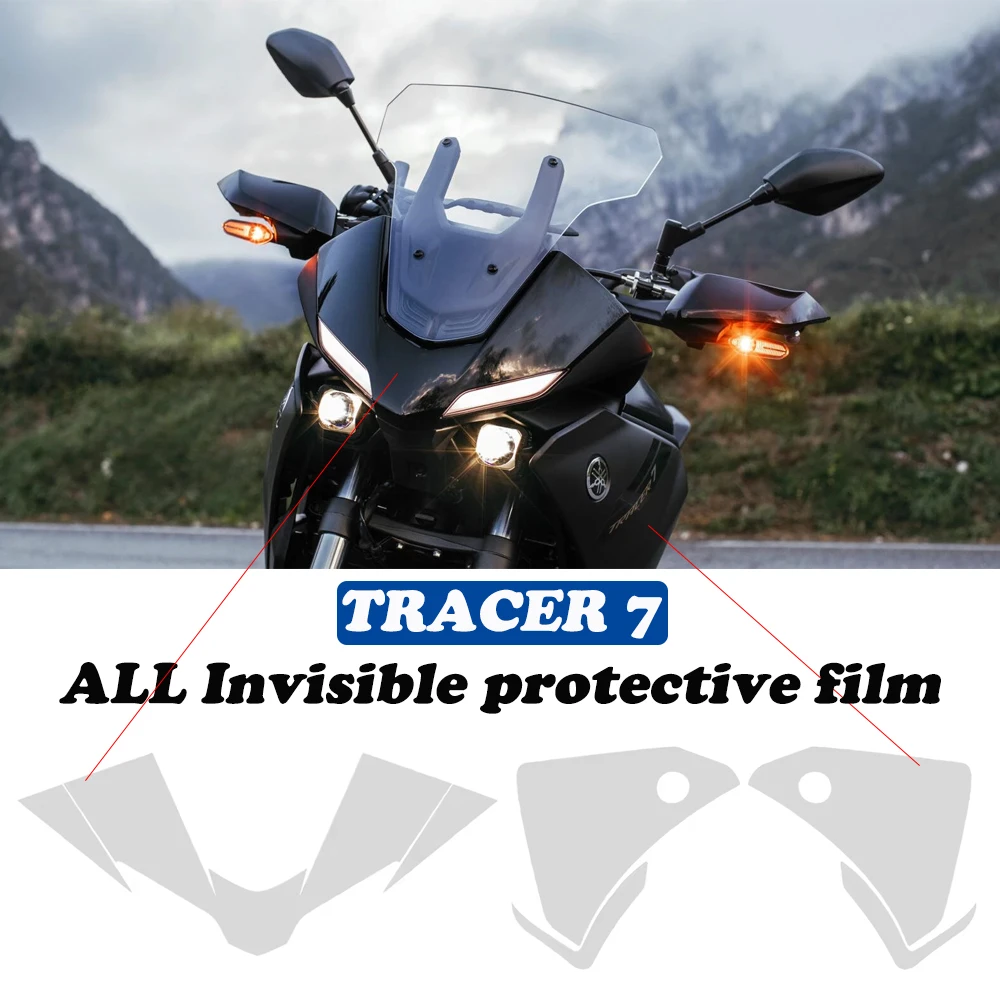 Tracer 7 Protective film PPF Full set invisible car cover for Yamaha TRACER 7 2020-2024 TPU Automatic repair Protective film
Tracer 7 Protective film PPF Full set invisible car cover for Yamaha TRACER 7 2020-2024 TPU Automatic repair Protective film