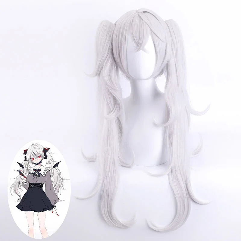 34-Inch Straight Mid-Length Silver Synthetic Wig With Bangs Is Perfect For Holiday Parties And Halloween Cosplay
34-Inch Straight Mid-Length Silver Synthetic Wig With Bangs Is Perfect For Holiday Parties And Halloween Cosplay