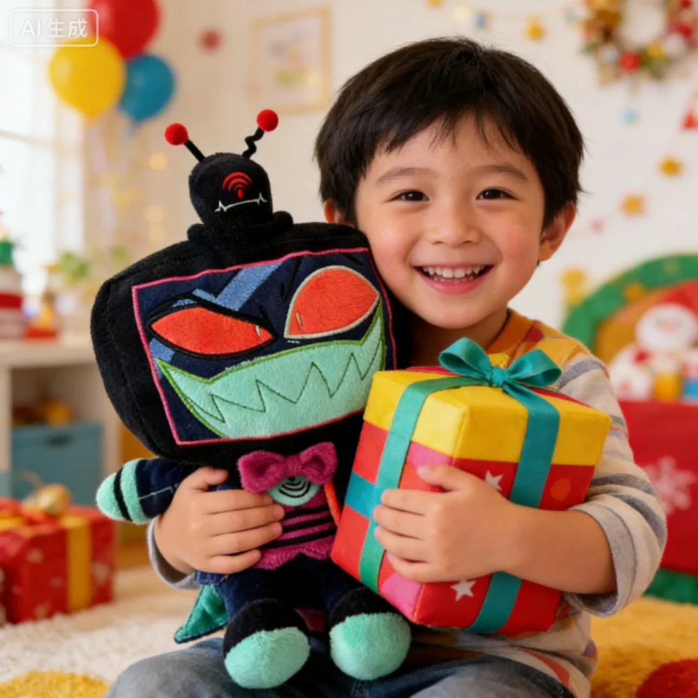 25CM Alastor Tiffany Vox TV Plush Doll Villainous Soft Stuffed Cartoon Peripheral Toys Accessories Birthday Fans Gift
25CM Alastor Tiffany Vox TV Plush Doll Villainous Soft Stuffed Cartoon Peripheral Toys Accessories Birthday Fans Gift