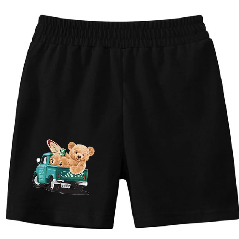 Kids' Cartoon Handsome Teddy Bear Printed Shorts Casual Summer Shorts for Boys and Girls Kids Cute Shorts Pants
Kids' Cartoon Handsome Teddy Bear Printed Shorts Casual Summer Shorts for Boys and Girls Kids Cute Shorts Pants