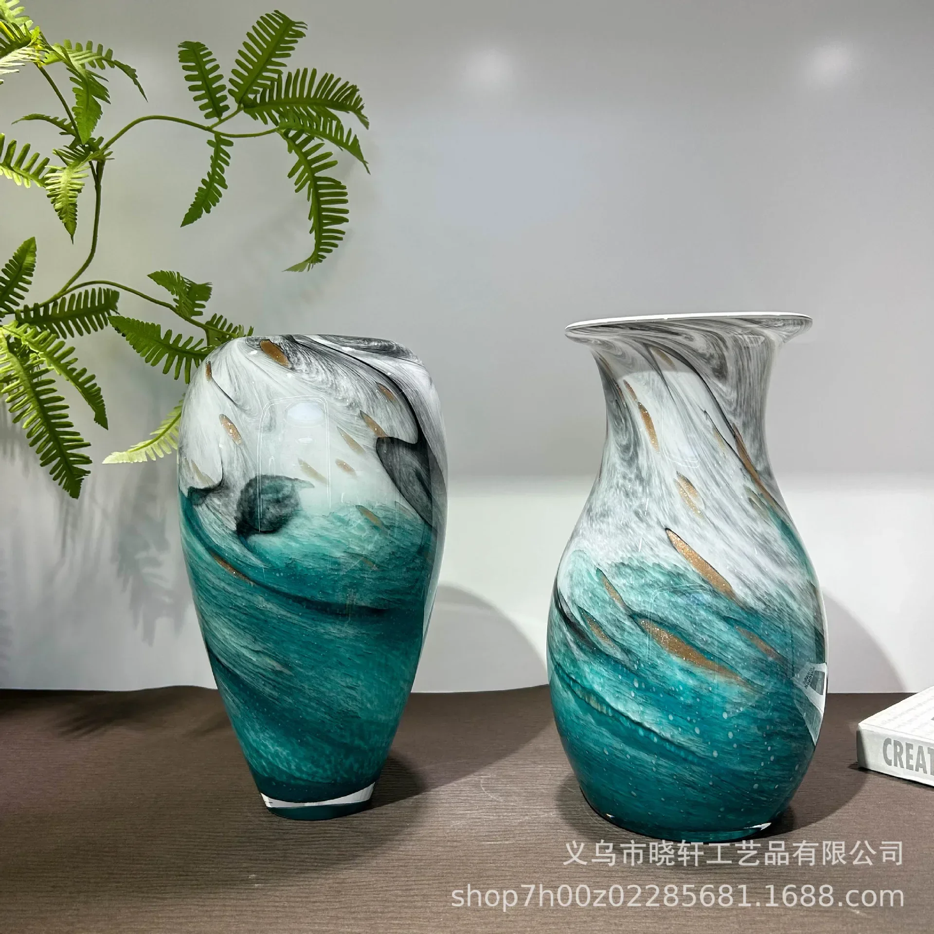 CL New Chinese Ink Wind Handmade Glazed Vase Dining Table Bedroom Advanced Sense Flower Arrangement Decoration
CL New Chinese Ink Wind Handmade Glazed Vase Dining Table Bedroom Advanced Sense Flower Arrangement Decoration