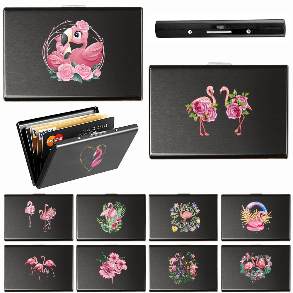 Fashion Card Holder Credit Bank Card Holder Wallet Men Money Bag Flamingo Printing ID Case Slim Mini Small Money Wallets Unisex
Fashion Card Holder Credit Bank Card Holder Wallet Men Money Bag Flamingo Printing ID Case Slim Mini Small Money Wallets Unisex