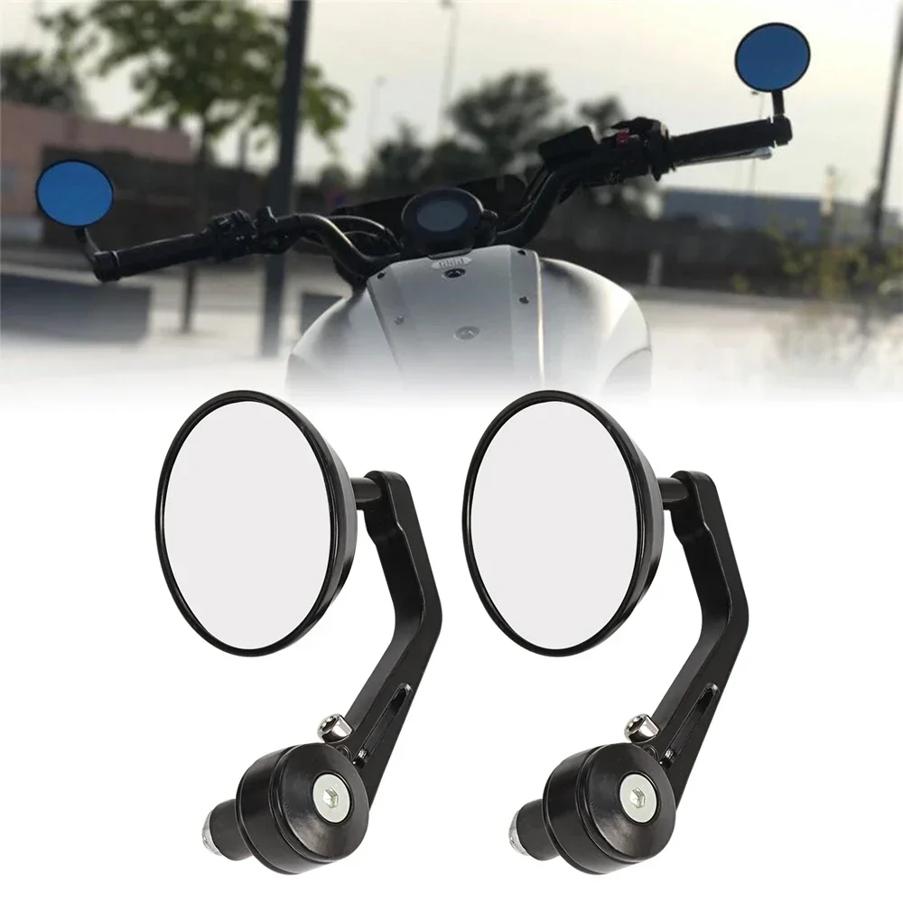 Round 7/8" Handlebar Aluminum Alloy Motocycle Rearview Mirrors Moto End Motor Side Mirrors Motorcycle Cafe Racer Accessories
Round 7/8" Handlebar Aluminum Alloy Motocycle Rearview Mirrors Moto End Motor Side Mirrors Motorcycle Cafe Racer Accessories