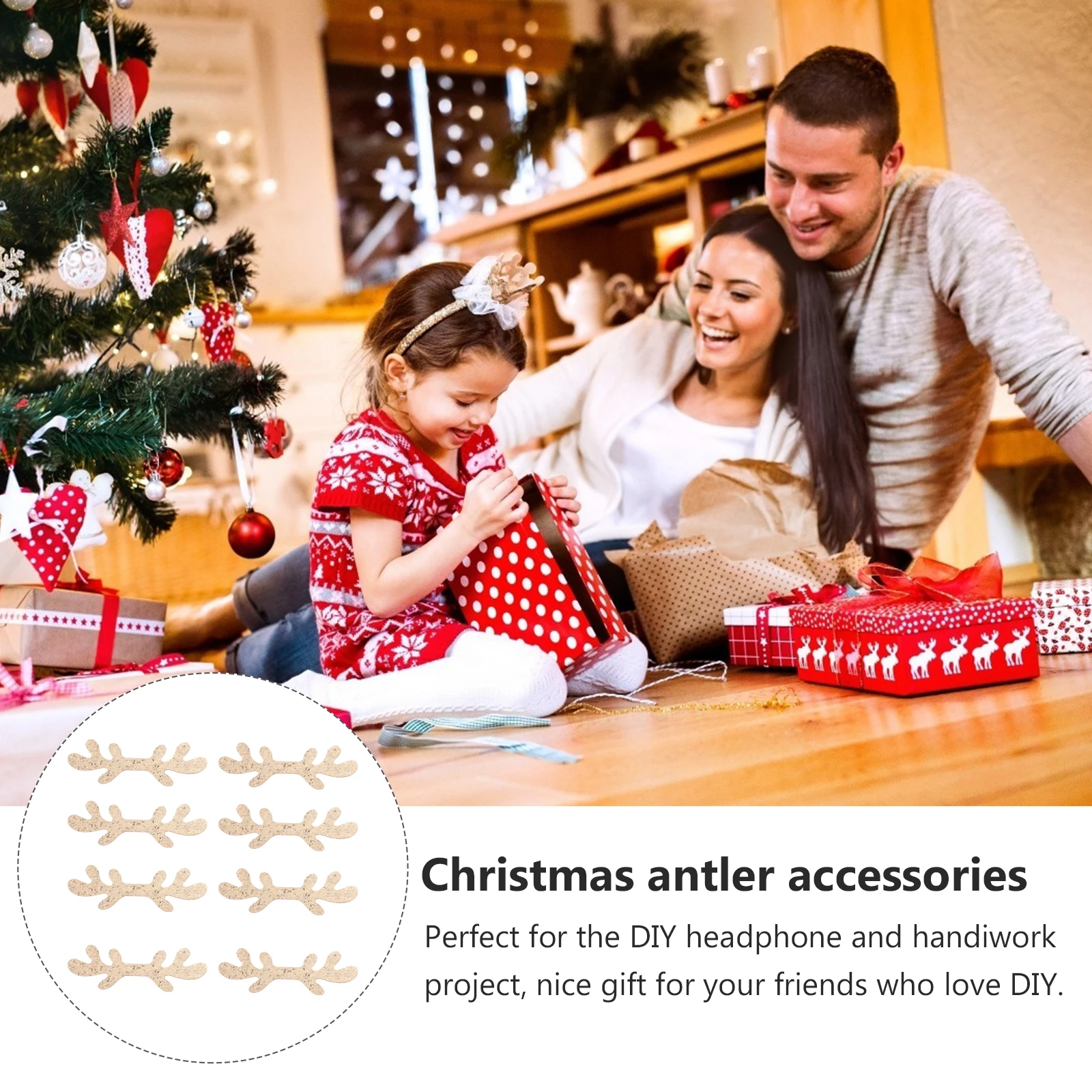 8 Pcs Christmas Headphone Antler Elk Headset Accessories Decoration Deer Costume Antlers
8 Pcs Christmas Headphone Antler Elk Headset Accessories Decoration Deer Costume Antlers