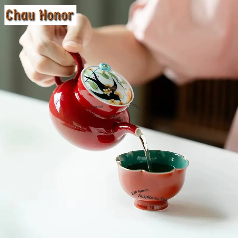 150ml Hand-painted Marigold Teapot Aesthetic Tea Infuser Pot Household Tea Maker Kettle With Strainer Cha Supplies Ornaments
150ml Hand-painted Marigold Teapot Aesthetic Tea Infuser Pot Household Tea Maker Kettle With Strainer Cha Supplies Ornaments