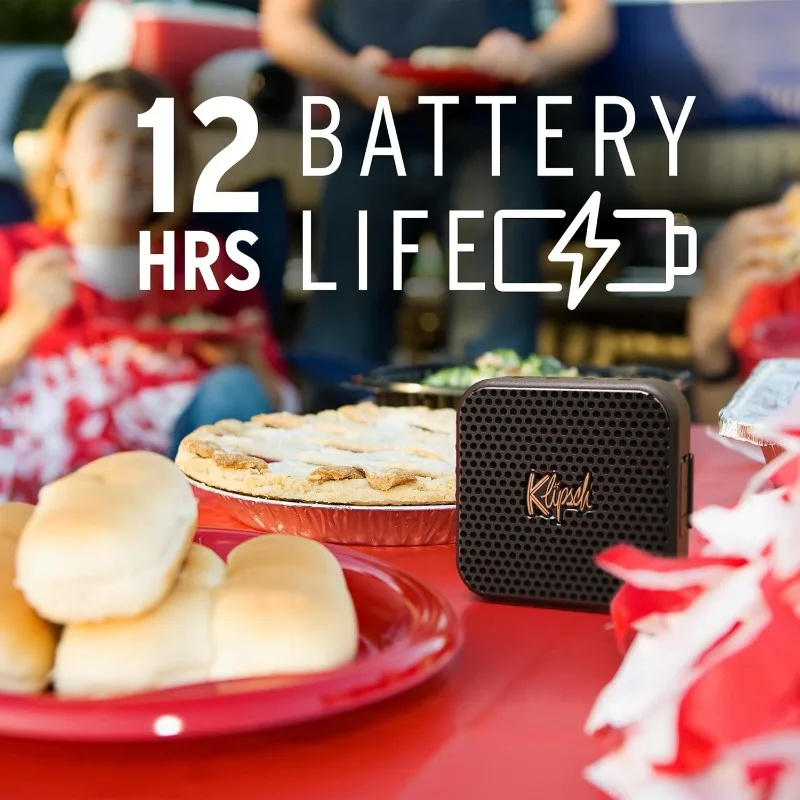 The Austin Portable Bluetooth Speaker with a 1.5" Full Range Driver, IP67 dust and Waterproof Rating, 12 Hours of Playtime
The Austin Portable Bluetooth Speaker with a 1.5" Full Range Driver, IP67 dust and Waterproof Rating, 12 Hours of Playtime