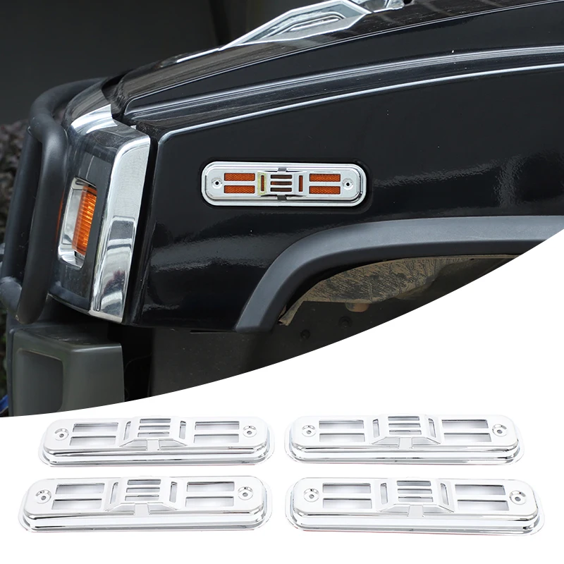 Car Front Rear Side Fender Turn Signal Light Lamp Protection Cover Decoration Sticker For Hummer H2 2003-2009 Auto Accessories
Car Front Rear Side Fender Turn Signal Light Lamp Protection Cover Decoration Sticker For Hummer H2 2003-2009 Auto Accessories