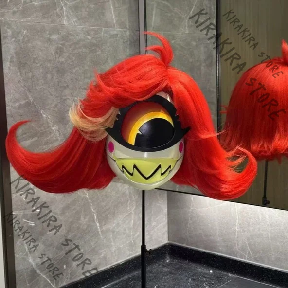 Hazbin Hotel Niffty Cosplay Mask Equipment Costumes headgear Headdress Comic-con Hallowmas Anime Expo (eyes are replaceable)
Hazbin Hotel Niffty Cosplay Mask Equipment Costumes headgear Headdress Comic-con Hallowmas Anime Expo (eyes are replaceable)