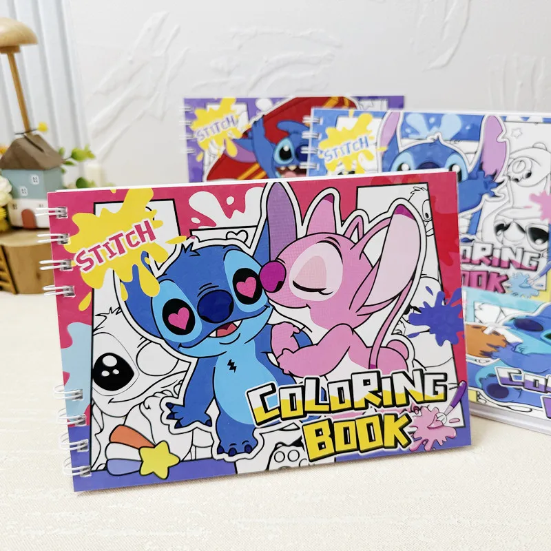 Stitch Disney Coloring Books Cute Anime Painting Libros Girls Boy Art Graffiti Notebook School Supplies Stationery Children Gift
Stitch Disney Coloring Books Cute Anime Painting Libros Girls Boy Art Graffiti Notebook School Supplies Stationery Children Gift