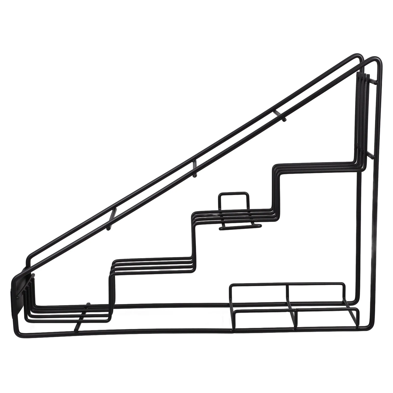 Steel Sugar Syrup Shelf 4 Bottles Slim Wire Frame Stepped Shelf Kitchen Rack for Coffee Shop Home
Steel Sugar Syrup Shelf 4 Bottles Slim Wire Frame Stepped Shelf Kitchen Rack for Coffee Shop Home