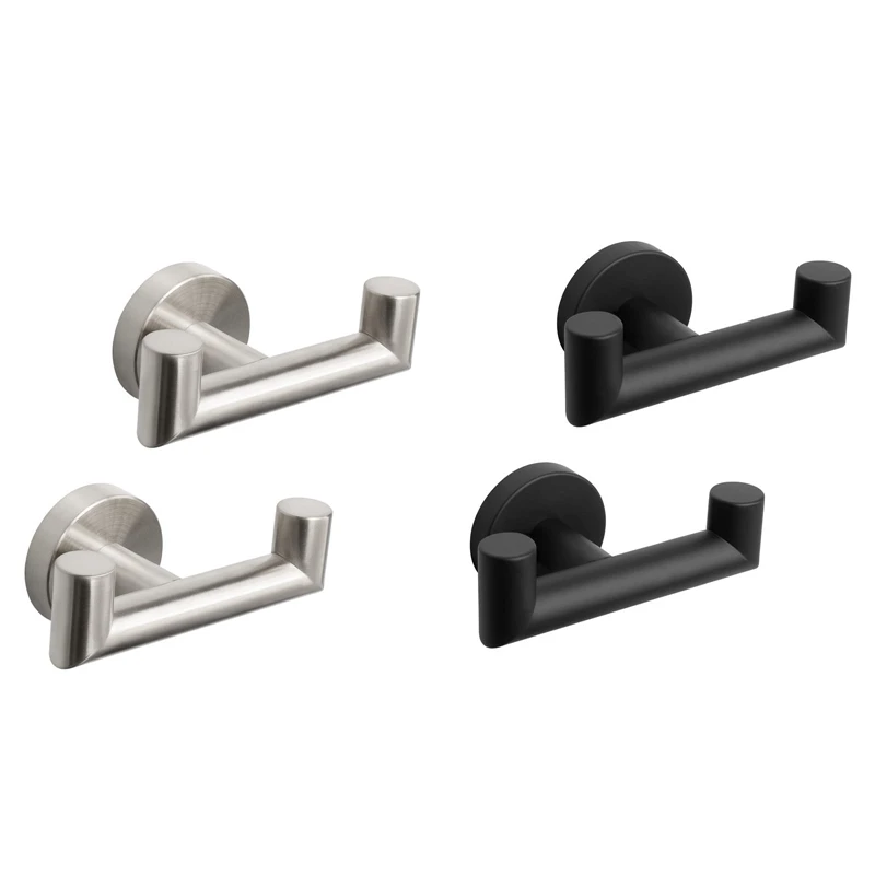 LUCK-2PCS двойной крючок для полотенец для ванной комнаты, держатель для полотенец из нержавеющей стали, сверхмощный двойной крючок для пальто
LUCK-2PCS двойной крючок для полотенец для ванной комнаты, держатель для полотенец из нержавеющей стали, сверхмощный двойной крючок для пальто