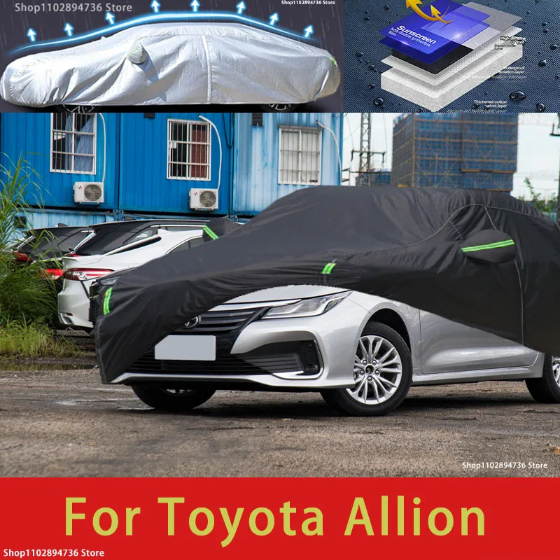 For Toyota Allion Fit Outdoor Protection Car Covers Snow Cover Sunshade Waterproof Dustproof Exterior black car cover
For Toyota Allion Fit Outdoor Protection Car Covers Snow Cover Sunshade Waterproof Dustproof Exterior black car cover