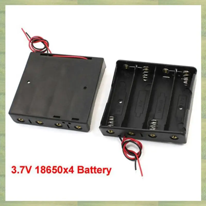 N15R-4Pcs Пластиковый футляр для хранения 4X18650 3,7 В Держатель батареи с проводами
N15R-4Pcs Пластиковый футляр для хранения 4X18650 3,7 В Держатель батареи с проводами