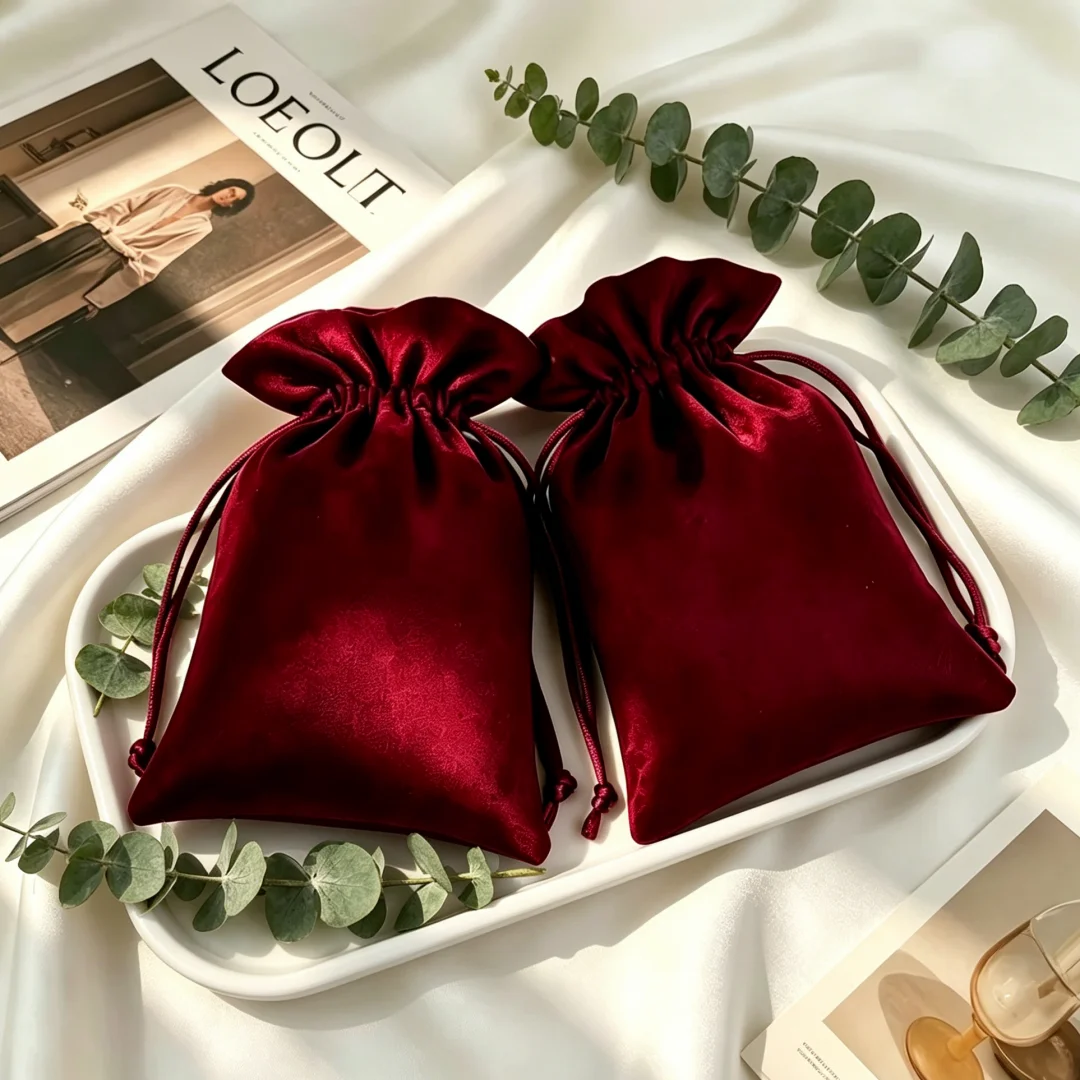 100pcs Personalized Logo Jewelry Storage Packaging Velvet Drawstring Pouches Wedding Favors Flannel Custom Gift Organizer Pocket
100pcs Personalized Logo Jewelry Storage Packaging Velvet Drawstring Pouches Wedding Favors Flannel Custom Gift Organizer Pocket