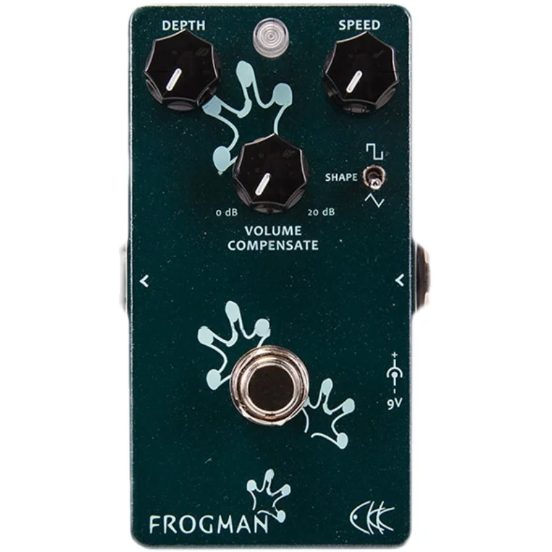 New initialization instrument CKK FROGMAN optocoupler tremolo electric guitar single-block effector
New initialization instrument CKK FROGMAN optocoupler tremolo electric guitar single-block effector