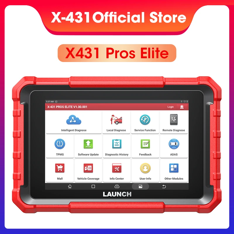 LAUNCH X431 PROS Elite Car Scanner Auto Diagnostic Tool Professional OBD2 Automotive Tool Scan Autoscanner 2 YearS Free Update
LAUNCH X431 PROS Elite Car Scanner Auto Diagnostic Tool Professional OBD2 Automotive Tool Scan Autoscanner 2 YearS Free Update