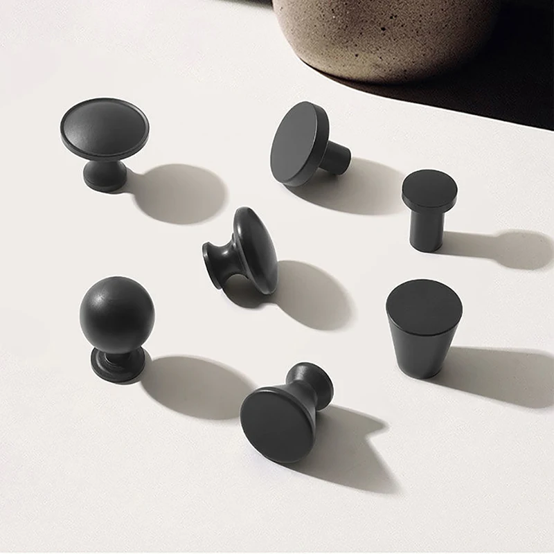 Aluminum Alloy Handle Circular Gold Cabinet Shoe Cabinet Drawer Wardrobe Door Handle Furniture Hardware Black Single Hole Handle
Aluminum Alloy Handle Circular Gold Cabinet Shoe Cabinet Drawer Wardrobe Door Handle Furniture Hardware Black Single Hole Handle