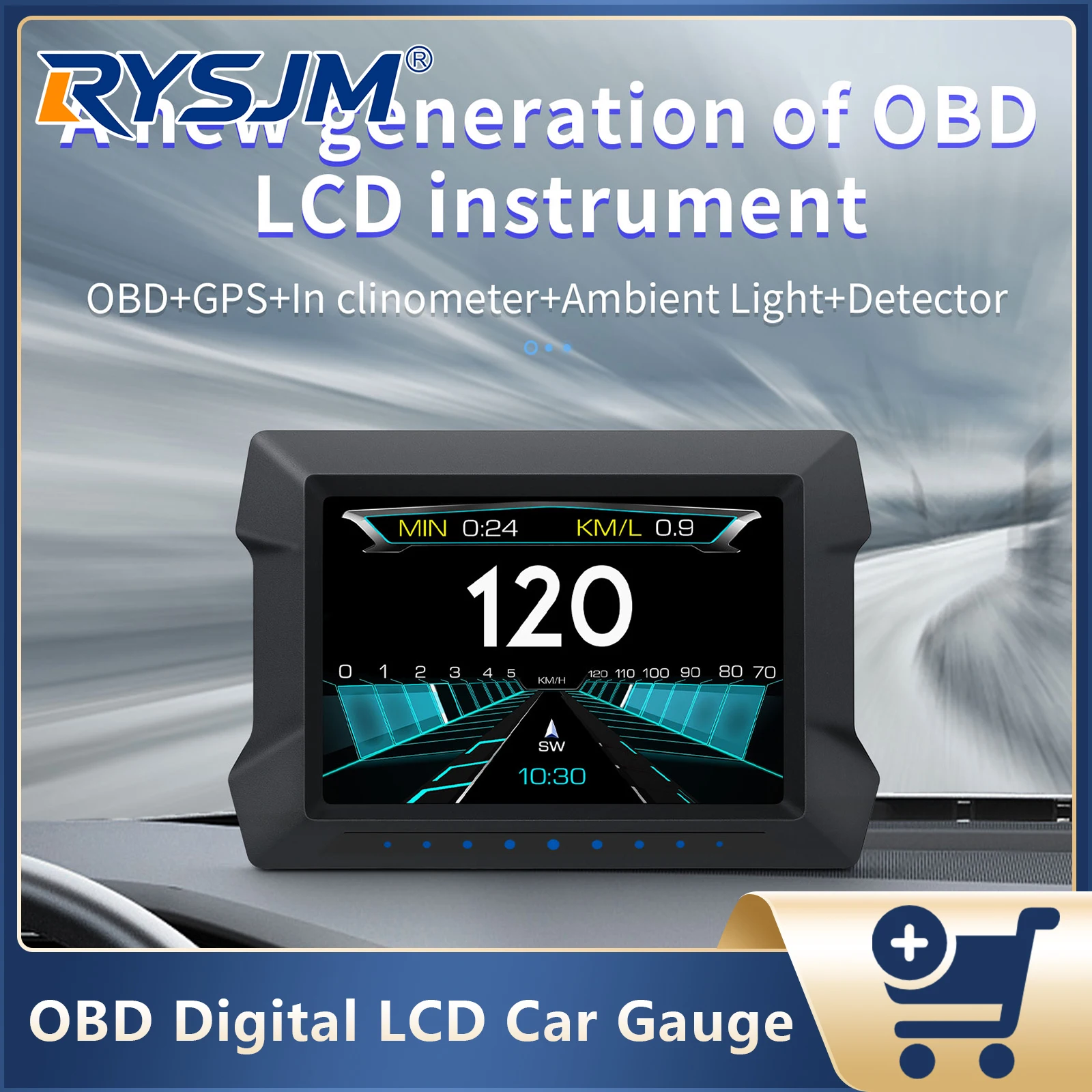 P22 Car Auto OBD2 Gauge Inclimometer GPS OBD Head Up Display Speed Gauge RPM Water Temp Gauge Auto Electronic Accessories
P22 Car Auto OBD2 Gauge Inclimometer GPS OBD Head Up Display Speed Gauge RPM Water Temp Gauge Auto Electronic Accessories