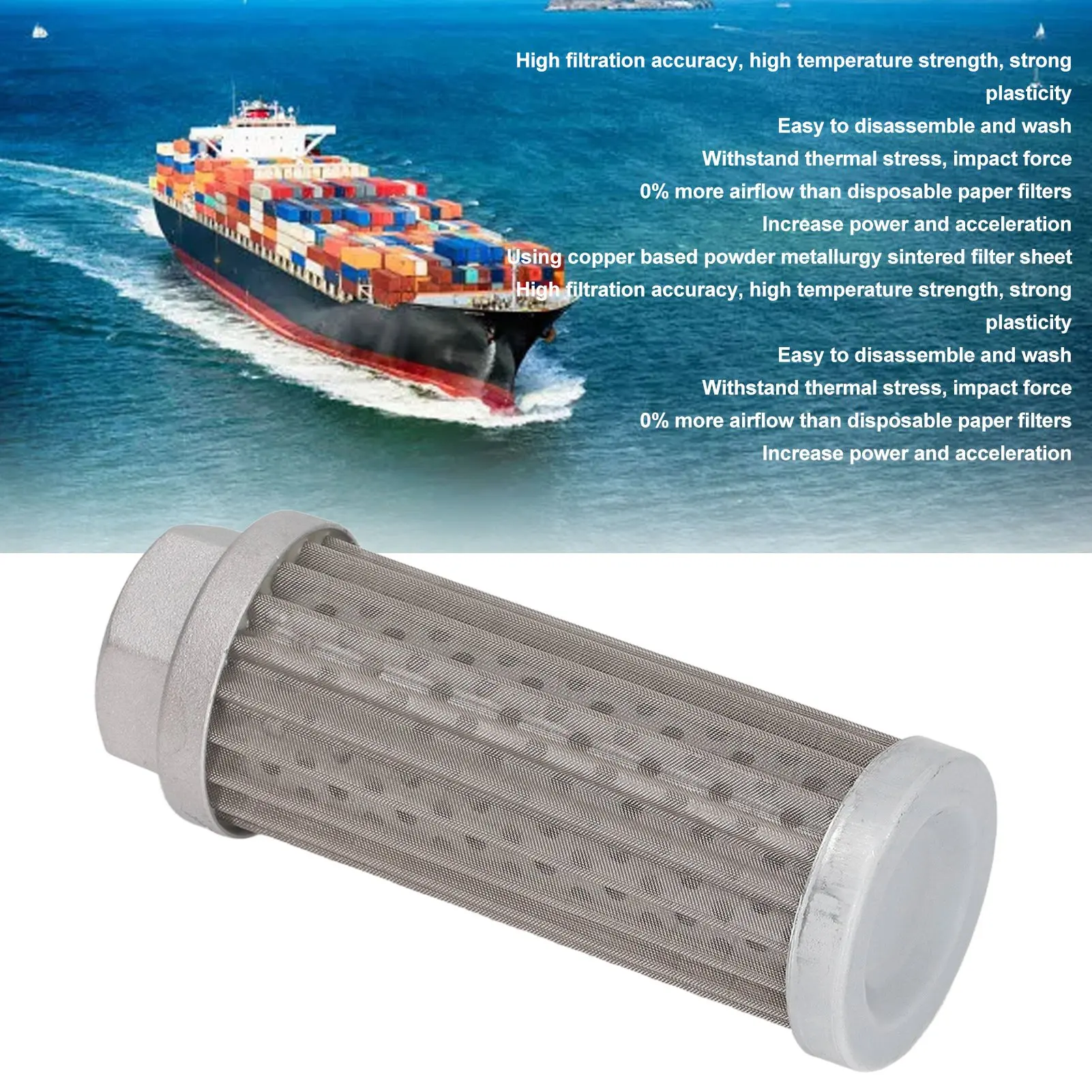 Hydraulic Fuel Suction Filter Reduce Consumption Hydraulic Suction Valve Filter Cartridge Tube Connection for Workshop
Hydraulic Fuel Suction Filter Reduce Consumption Hydraulic Suction Valve Filter Cartridge Tube Connection for Workshop