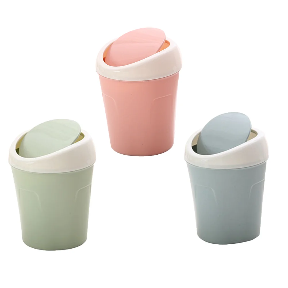 3 Pcs Desktop Trash Can Small Storage Case PP Office Waste Container Cans for Paper Towels Bread Crumbs Household Car Garbage
3 Pcs Desktop Trash Can Small Storage Case PP Office Waste Container Cans for Paper Towels Bread Crumbs Household Car Garbage
