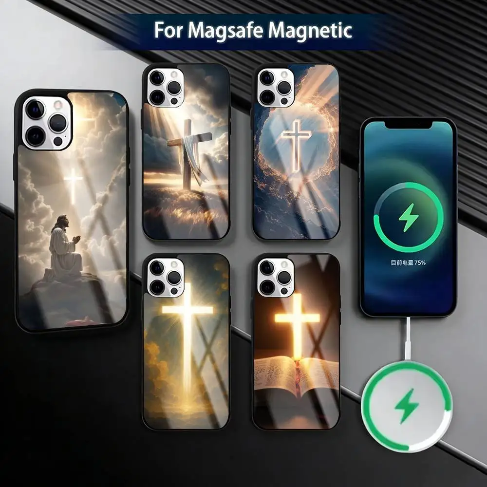 Son Of God Jesus Cross Holy Light Phone Case For iPhone17,16,15,14,13,12,11 Plus,Pro Magnetic with Magsafe Wireless Charging
Son Of God Jesus Cross Holy Light Phone Case For iPhone17,16,15,14,13,12,11 Plus,Pro Magnetic with Magsafe Wireless Charging