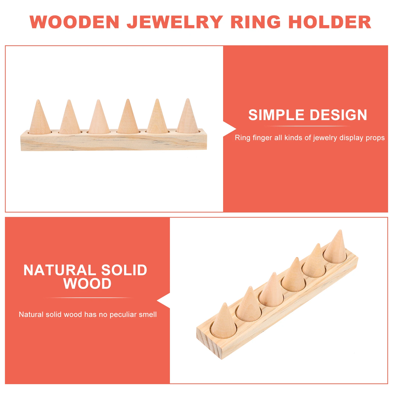1 set 1 Set Wooden Ring Showcase Display Holder Cone Shape Rings Organizer For Home Supplies Jewelry Storage Decorative Stand 
1 set 1 Set Wooden Ring Showcase Display Holder Cone Shape Rings Organizer For Home Supplies Jewelry Storage Decorative Stand