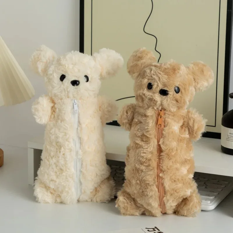 Korea Style Puppy Pencil Case Soft Plush School Stationary Big Capacity Pen Bag For Student Stationary
Korea Style Puppy Pencil Case Soft Plush School Stationary Big Capacity Pen Bag For Student Stationary