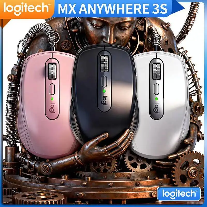 Компактная мышь Logitech MX Anywhere 3S, эргономичный дизайн, перезаряжаемая, с быстрым прокруткой для портативных ПК Mac
Компактная мышь Logitech MX Anywhere 3S, эргономичный дизайн, перезаряжаемая, с быстрым прокруткой для портативных ПК Mac