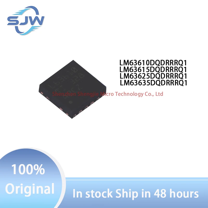 LM63610DQDRRRQ1 LM63615DQDRRRQ1 LM63625DQDRRRQ1 LM63635DQDRRRQ1 encapsulation WSON12 DC-DC power supply chip
LM63610DQDRRRQ1 LM63615DQDRRRQ1 LM63625DQDRRRQ1 LM63635DQDRRRQ1 encapsulation WSON12 DC-DC power supply chip