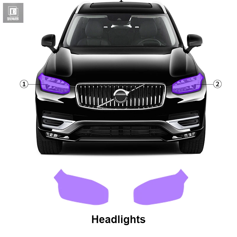 PPF TPU Smart Photochromic Headlight Protection Film Self-healing Anti-scratch Film for Volvo XC90 INSCRIPTION T5/T6/B5/B 20-23
PPF TPU Smart Photochromic Headlight Protection Film Self-healing Anti-scratch Film for Volvo XC90 INSCRIPTION T5/T6/B5/B 20-23