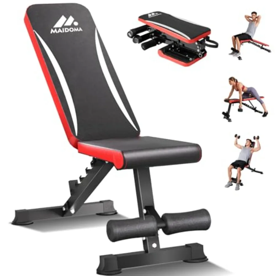 900LBS Weight Bench for Home Gym Foldable Workout Bench Press for Full Body Strength Training Adjustable Backrests Incline Flat
900LBS Weight Bench for Home Gym Foldable Workout Bench Press for Full Body Strength Training Adjustable Backrests Incline Flat