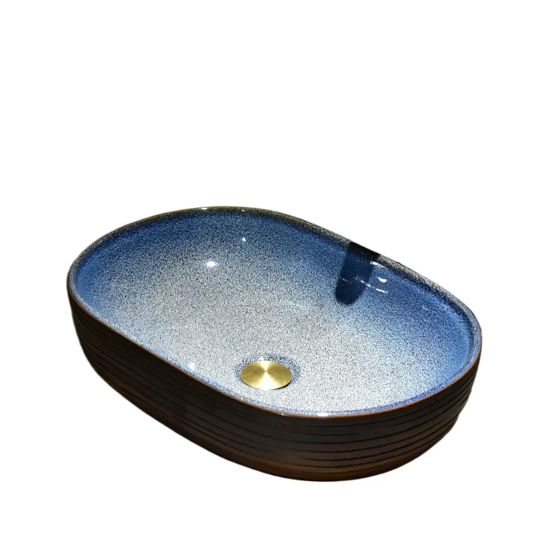 Brown European style countertop top ceramic washbasin bathroom sink ceramic washbasin countertop
Brown European style countertop top ceramic washbasin bathroom sink ceramic washbasin countertop