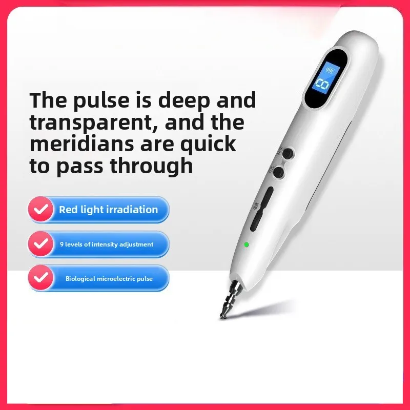 Electronic Meridian Pen Acupoint Massager Laser Meridian Point Massage Stick Meridian Pen
Electronic Meridian Pen Acupoint Massager Laser Meridian Point Massage Stick Meridian Pen