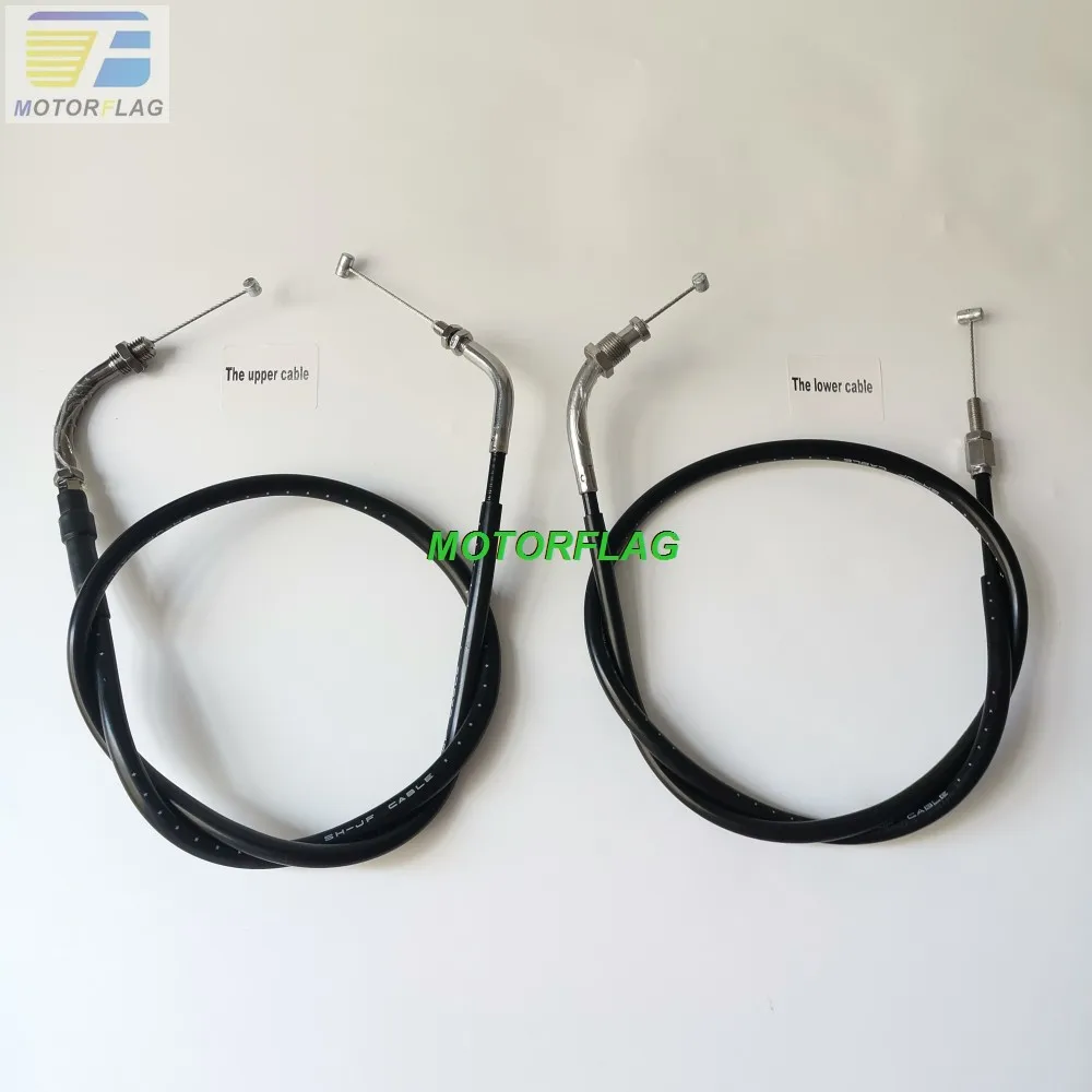 Throttle Cables (Lower & Upper) for KEEWAY Patagonian 250 Sanex QJ250-3 Rebel CA250 Regal Raptor DD250 Jinlun JL250-5 Texan 250
Throttle Cables (Lower & Upper) for KEEWAY Patagonian 250 Sanex QJ250-3 Rebel CA250 Regal Raptor DD250 Jinlun JL250-5 Texan 250