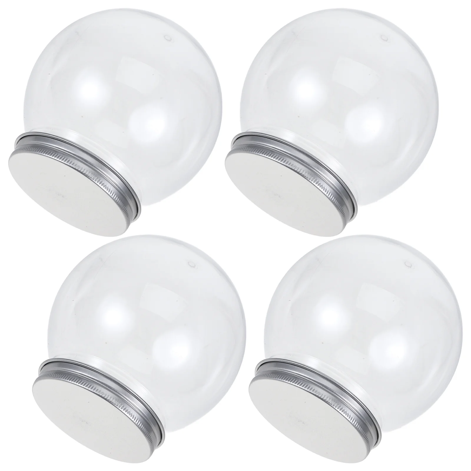 4PCS DIY Snow Globe Plastic Clear Plastic Globes Water Globe for Christmas Crafts Making DIY Craft Props Clear Empty Snow Globes
4PCS DIY Snow Globe Plastic Clear Plastic Globes Water Globe for Christmas Crafts Making DIY Craft Props Clear Empty Snow Globes