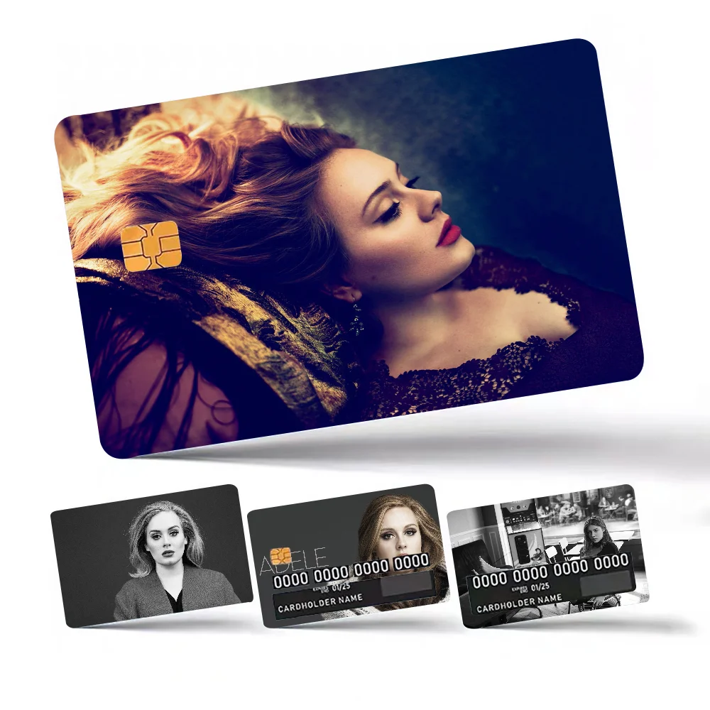 Singer A-Adeles Girl Stickers Bank Credit Card Stickers Metro-Card Skin Cover Waterproof Removable Debit Covers Sticker 
Singer A-Adeles Girl Stickers Bank Credit Card Stickers Metro-Card Skin Cover Waterproof Removable Debit Covers Sticker