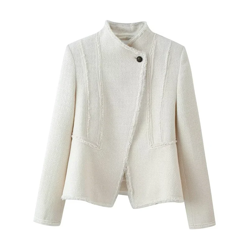 Women's Blazer 2026 New Fashion Spring Autumn Long-sleeve Blazer Elegant Chic Personality Female Jacket
Women's Blazer 2026 New Fashion Spring Autumn Long-sleeve Blazer Elegant Chic Personality Female Jacket