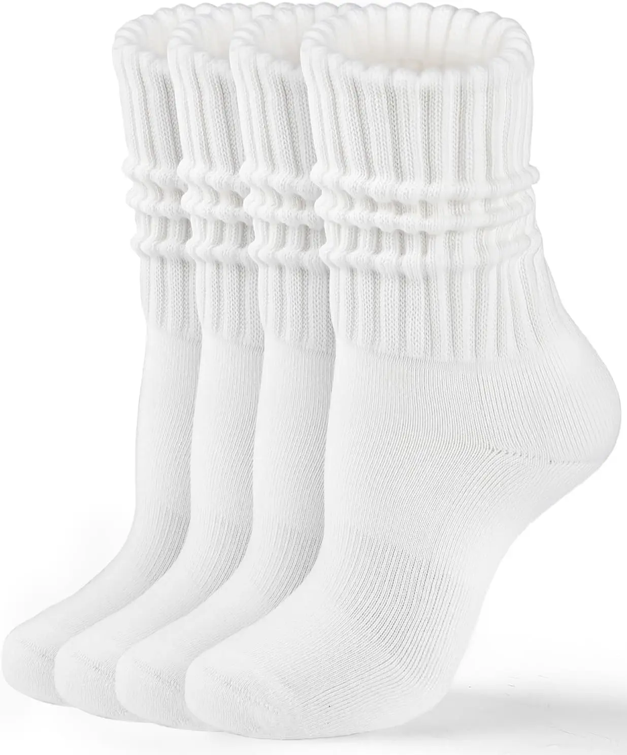 Women's Cozy Cotton Slouchy Athletic Socks for Workout and Boots, Size 5-11
Women's Cozy Cotton Slouchy Athletic Socks for Workout and Boots, Size 5-11