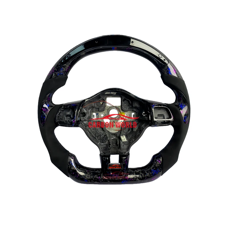 Синие и фиолетовые рулевые колеса из кованого углеродного волокна со светодиодной подсветкой, подходящие для Volkswagen Scirocco Golf 6 Polo GTI Mk6 6R GLI R
Синие и фиолетовые рулевые колеса из кованого углеродного волокна со светодиодной подсветкой, подходящие для Volkswagen Scirocco Golf 6 Polo GTI Mk6 6R GLI R