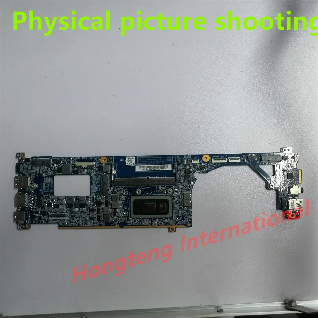 6-71-L1400-D02A FOR Clevo L140CU_L141CU LAPTOP MOTHERBOARD WITH SRGKW I7-10510U CPU 6-77-L140CU00-D02A
6-71-L1400-D02A FOR Clevo L140CU_L141CU LAPTOP MOTHERBOARD WITH SRGKW I7-10510U CPU 6-77-L140CU00-D02A