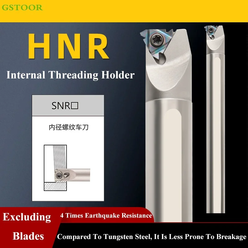 Серия HNR 0008K08/0010K11/0012M11/0016Q16 Токарный держатель инструмента из высокоскоростной стали с внутренней резьбой Режущие пластины Оправка
Серия HNR 0008K08/0010K11/0012M11/0016Q16 Токарный держатель инструмента из высокоскоростной стали с внутренней резьбой Режущие пластины Оправка