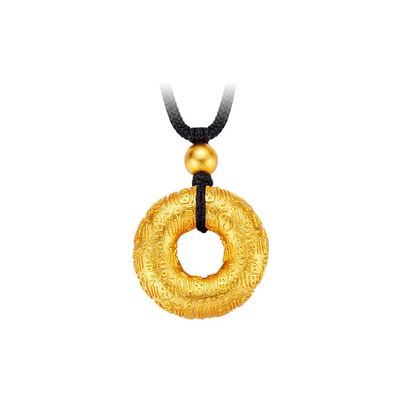 Pure Yellow 18K 999 Gold Pendants Necklace for Men Classic Christmas Gifts Jewelry New Trendy Bijoux Femme Bizuteria Pendants
Pure Yellow 18K 999 Gold Pendants Necklace for Men Classic Christmas Gifts Jewelry New Trendy Bijoux Femme Bizuteria Pendants