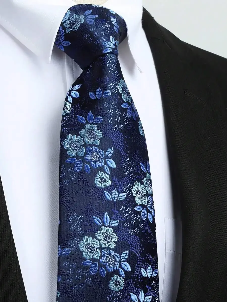 Men Blue Floral Neck Tie For Wedding Party Formal Occasion High Density Fashionable
Men Blue Floral Neck Tie For Wedding Party Formal Occasion High Density Fashionable