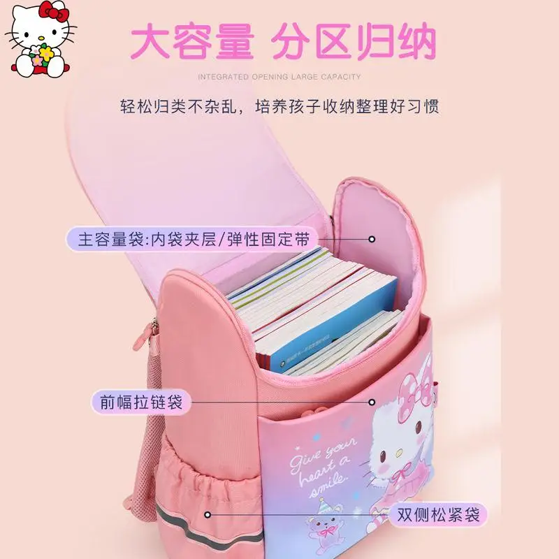 New Cartoon Festival Gift Sanrios Hello Kittys Backpack Spinal Protection Waterproof Schoolbag Children Lighten The Burden
New Cartoon Festival Gift Sanrios Hello Kittys Backpack Spinal Protection Waterproof Schoolbag Children Lighten The Burden