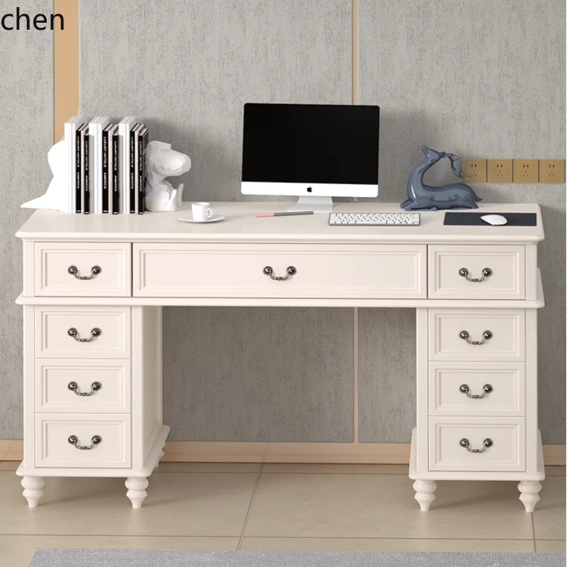 HXL all solid wood light luxury computer desk writing desk room decoration accessories desk accessories
HXL all solid wood light luxury computer desk writing desk room decoration accessories desk accessories