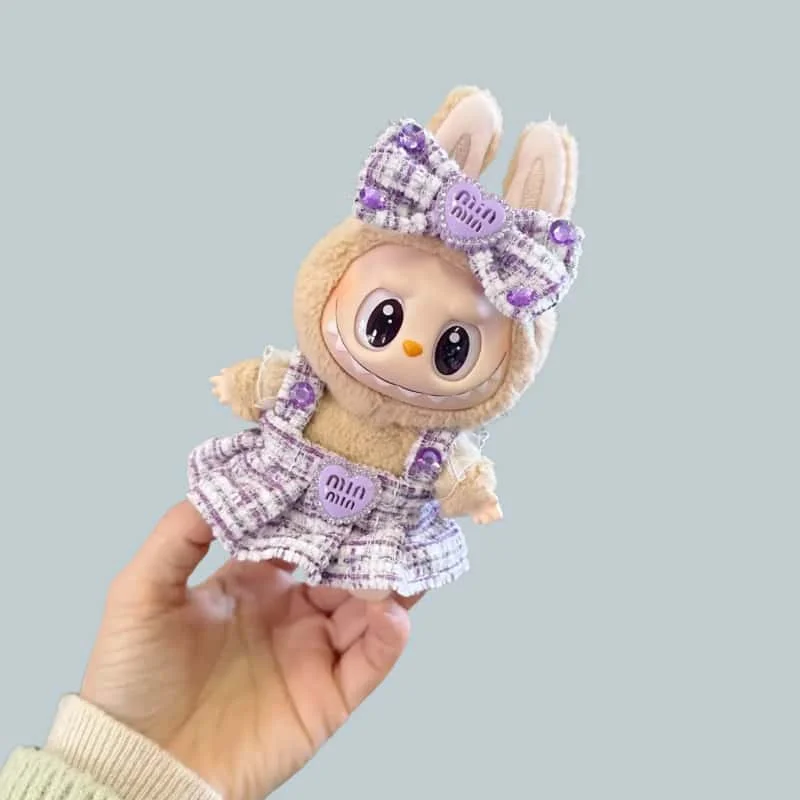 Clothes For Labubu 17cm The Monster Doll's Outfit Accessories Clothing DIY Kids Gift Black Camellia Dress Shoes High-Quality
Clothes For Labubu 17cm The Monster Doll's Outfit Accessories Clothing DIY Kids Gift Black Camellia Dress Shoes High-Quality