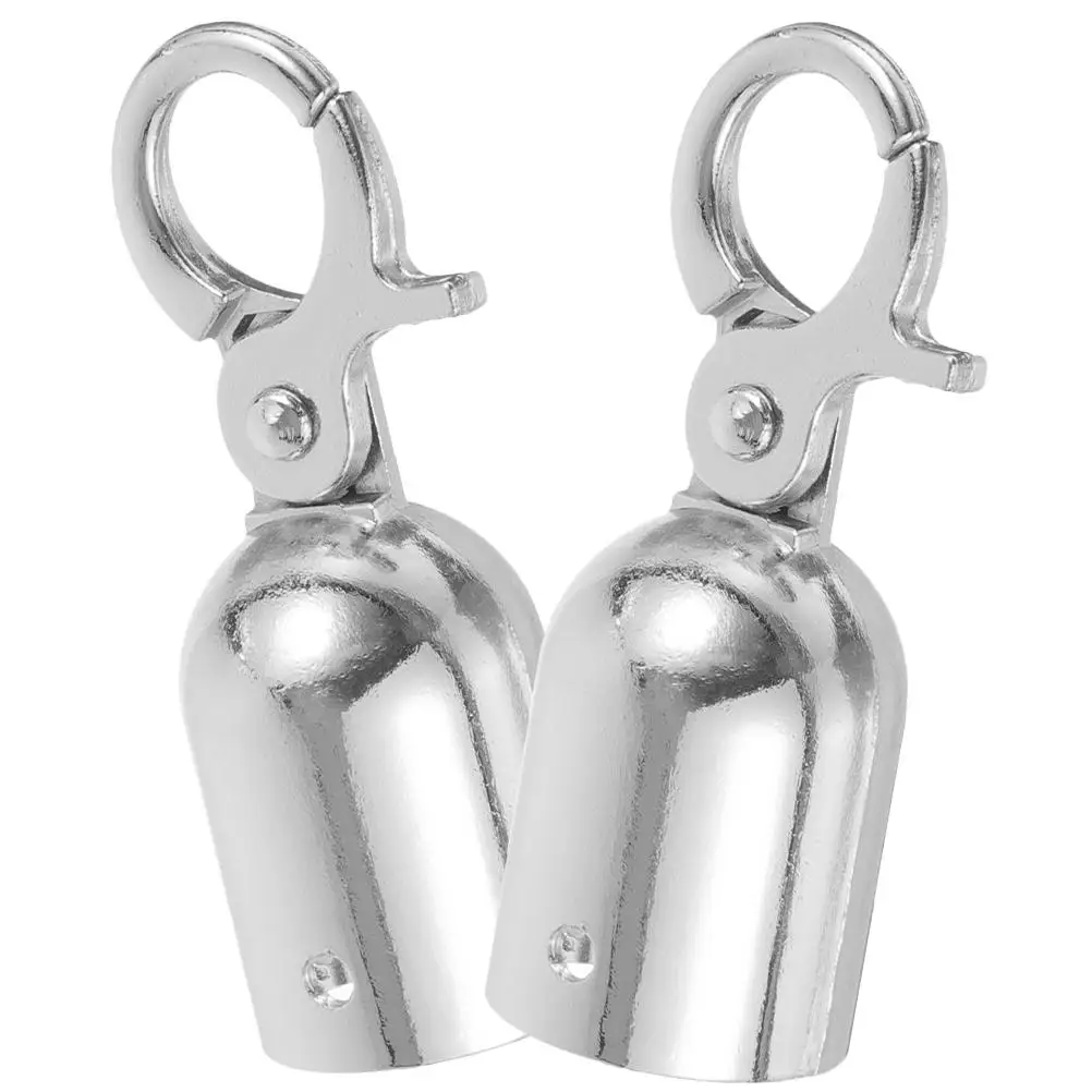 2pcs Rope End Stopper Silver Hook Decking Fittings Stainless Steel Guardrail Cap Metal Cord Lock Stoppers Rope Railings
2pcs Rope End Stopper Silver Hook Decking Fittings Stainless Steel Guardrail Cap Metal Cord Lock Stoppers Rope Railings