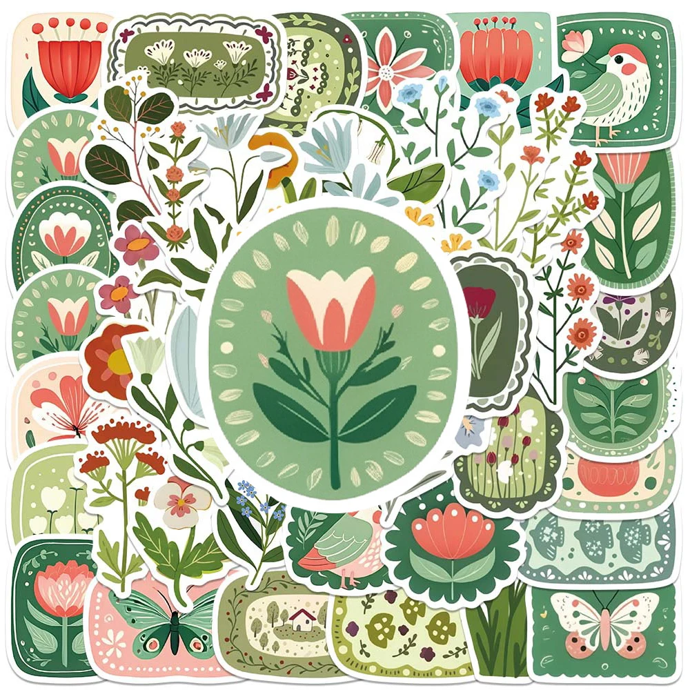 10/30/50pcs Cartoon Retro Floral Plant Stickers Aesthetic Art Graffiti Decals for Notebook Phone Luggage Cute Decoration Sticker
10/30/50pcs Cartoon Retro Floral Plant Stickers Aesthetic Art Graffiti Decals for Notebook Phone Luggage Cute Decoration Sticker