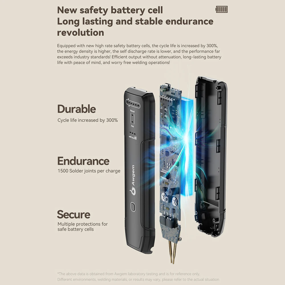 Portable Spot Welder DIY Handheld Spot Welding Machine 11 Gears Adjustable Spot Welding for 18650/26650/36650 Battery
Portable Spot Welder DIY Handheld Spot Welding Machine 11 Gears Adjustable Spot Welding for 18650/26650/36650 Battery