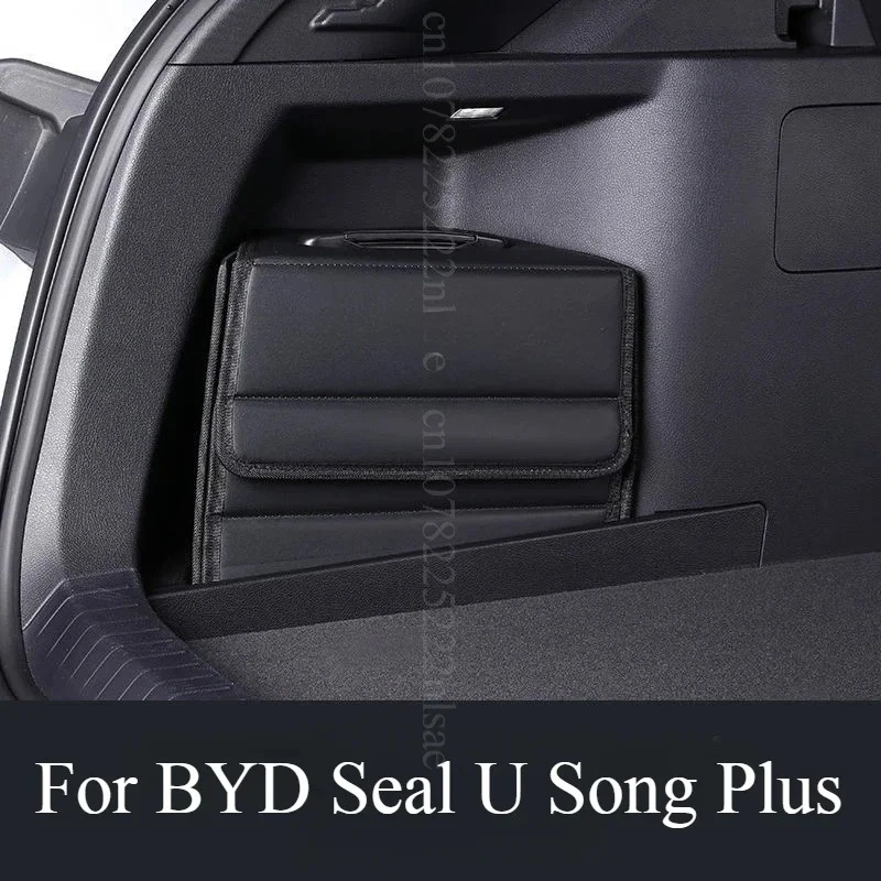 Leather Storage Box for BYD Seal U Song PLUS Special Trunk Storage Box Original Car Custom Car Trunk Left Storage Box
Leather Storage Box for BYD Seal U Song PLUS Special Trunk Storage Box Original Car Custom Car Trunk Left Storage Box